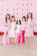 You Make Me Happy Girls Satin Jacket