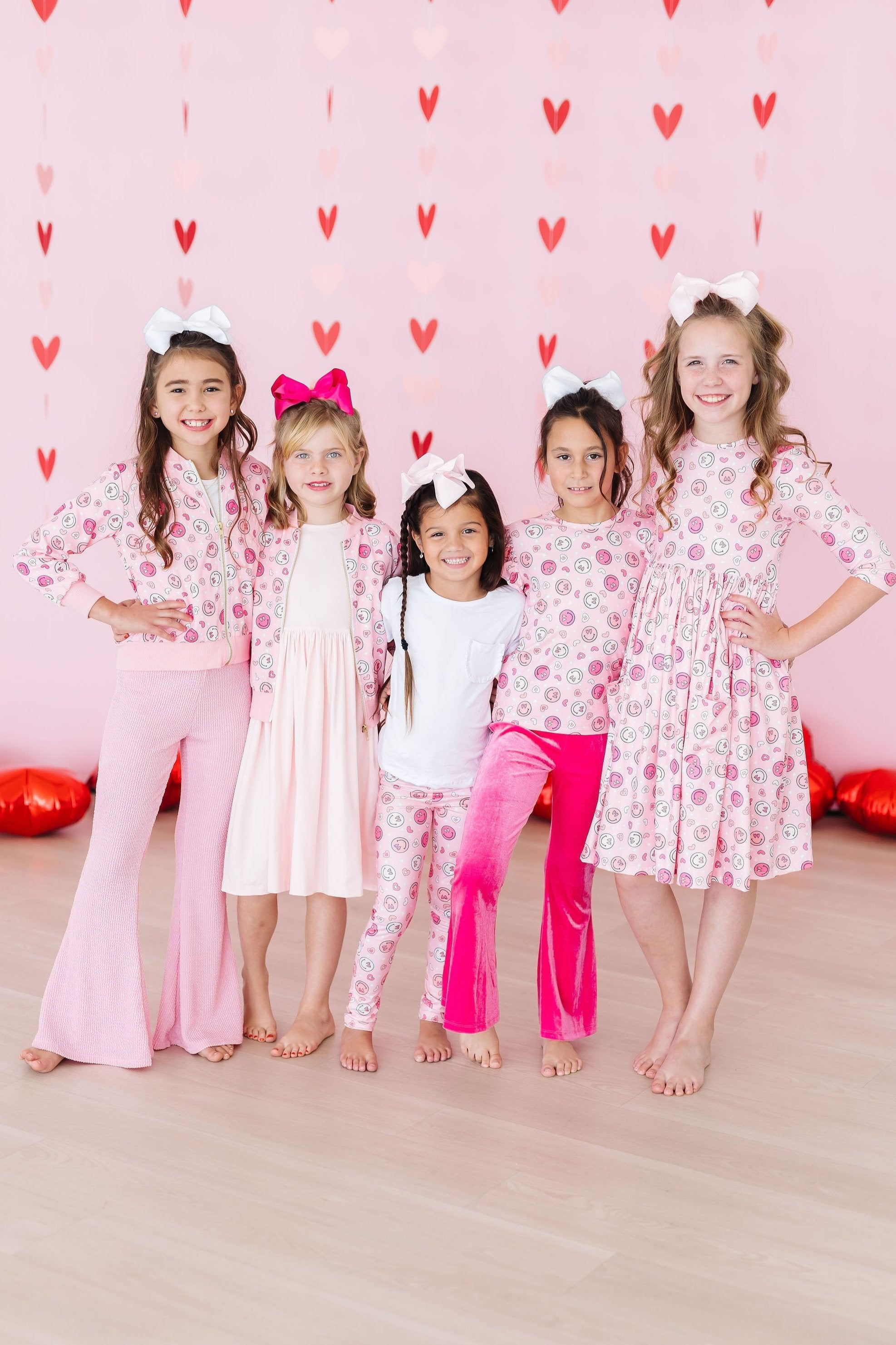 You Make Me Happy Girls Satin Jacket