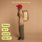 Kane Double Pocket Large Backpack