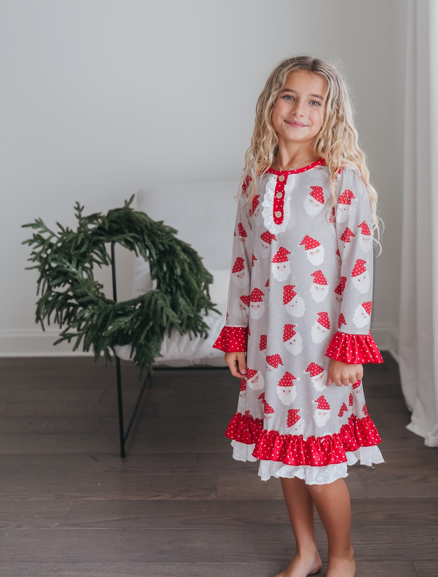 Santa Beard Lounge Gown