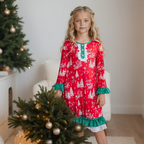 Santa Sled Lounge Gown