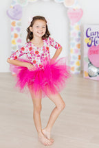 SALE Secret Garden 3/4 Sleeve Tutu Leotard