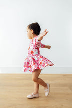 Secret Garden 3/4 Sleeve Twirl Bodysuit
