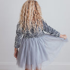 Sequin Silver Dress