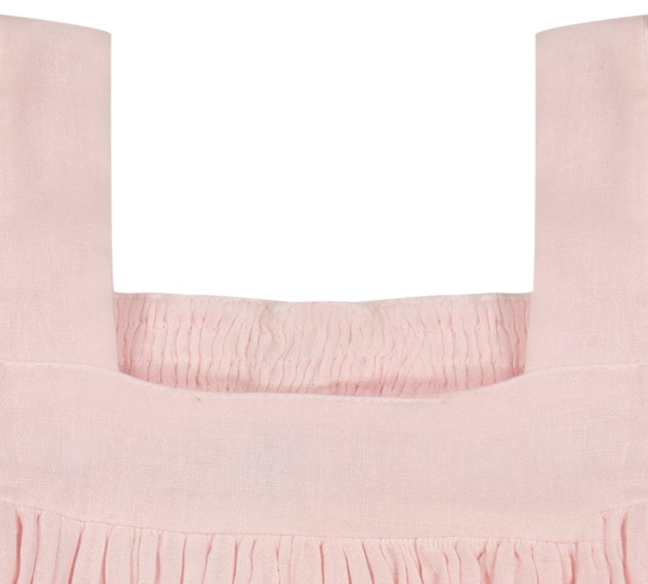 Serena Girls Tassel Dress Rose Ombre