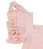 Serena Girls Tassel Dress Rose Ombre