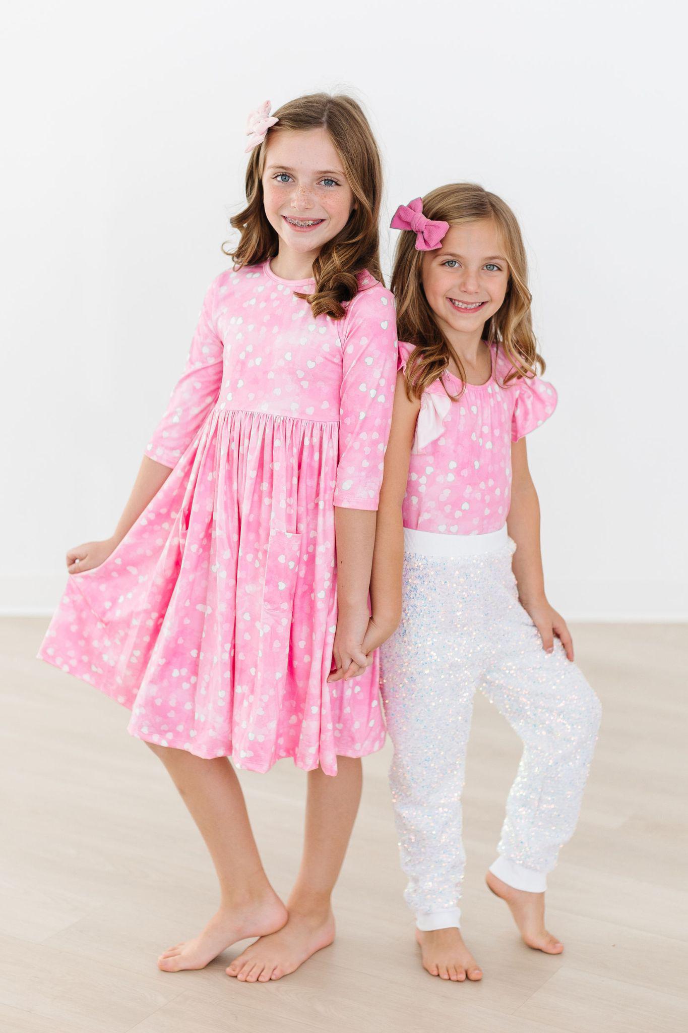 Shine Bright Short Sleeve Flutter Sleeve Leotard