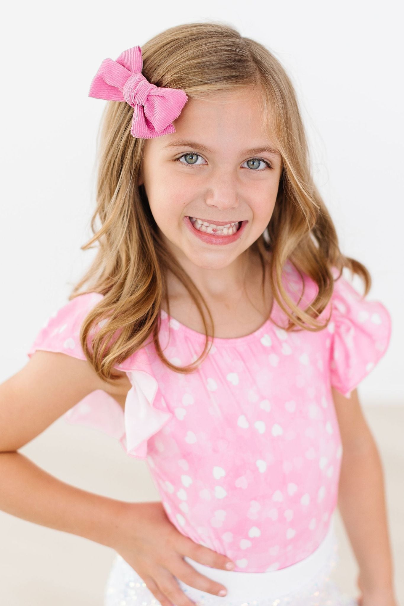 Shine Bright Short Sleeve Flutter Sleeve Leotard