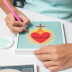 Gem Art Craft Kit Sacred Heart of Jesus