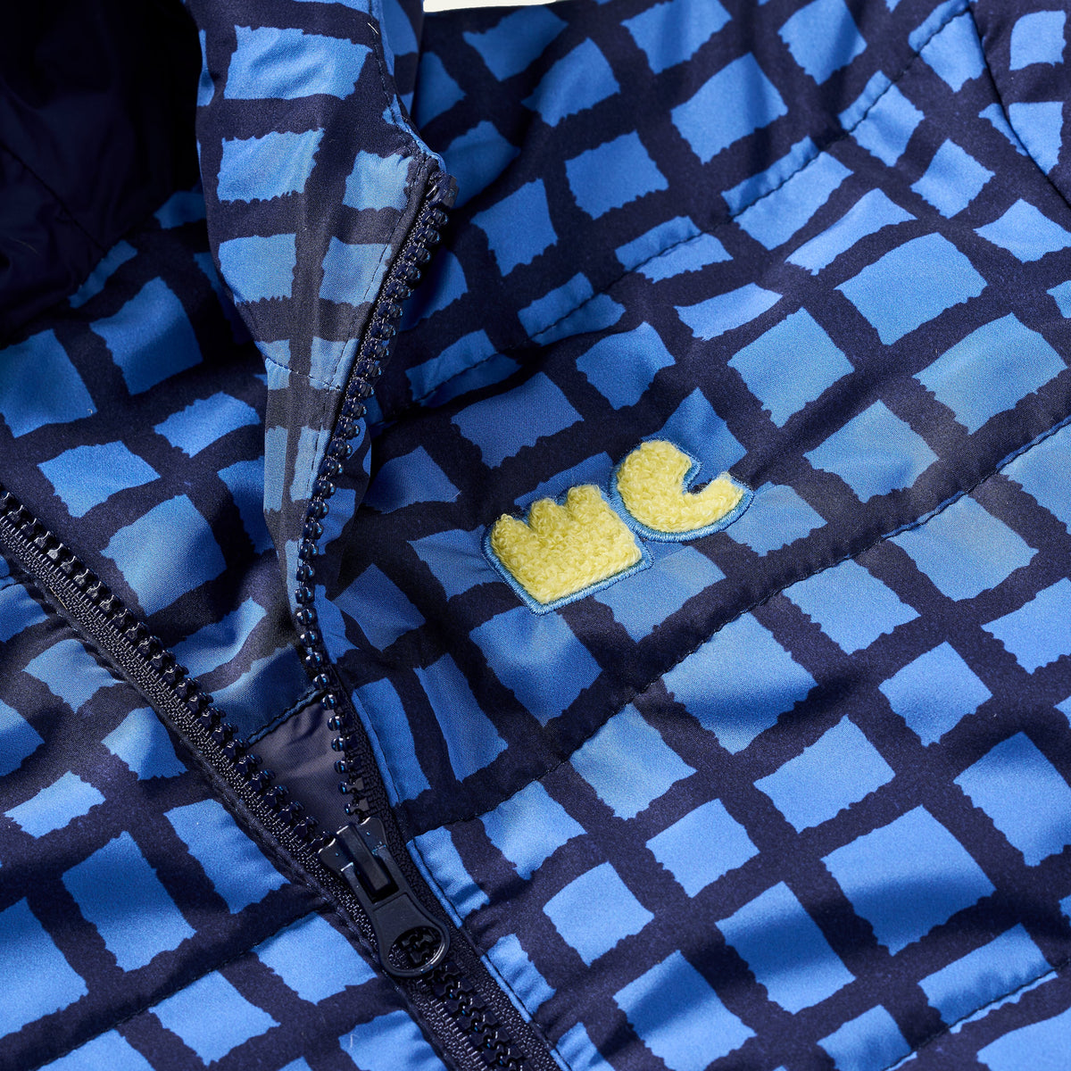 Blue Grid  Puffer