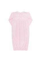 Pink Gingham Pima Cotton Baby Girl Gown
