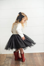 Snowman Sparkle Tulle Dress