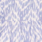 Sophie Girl's Tassel Dress Blue Ikat