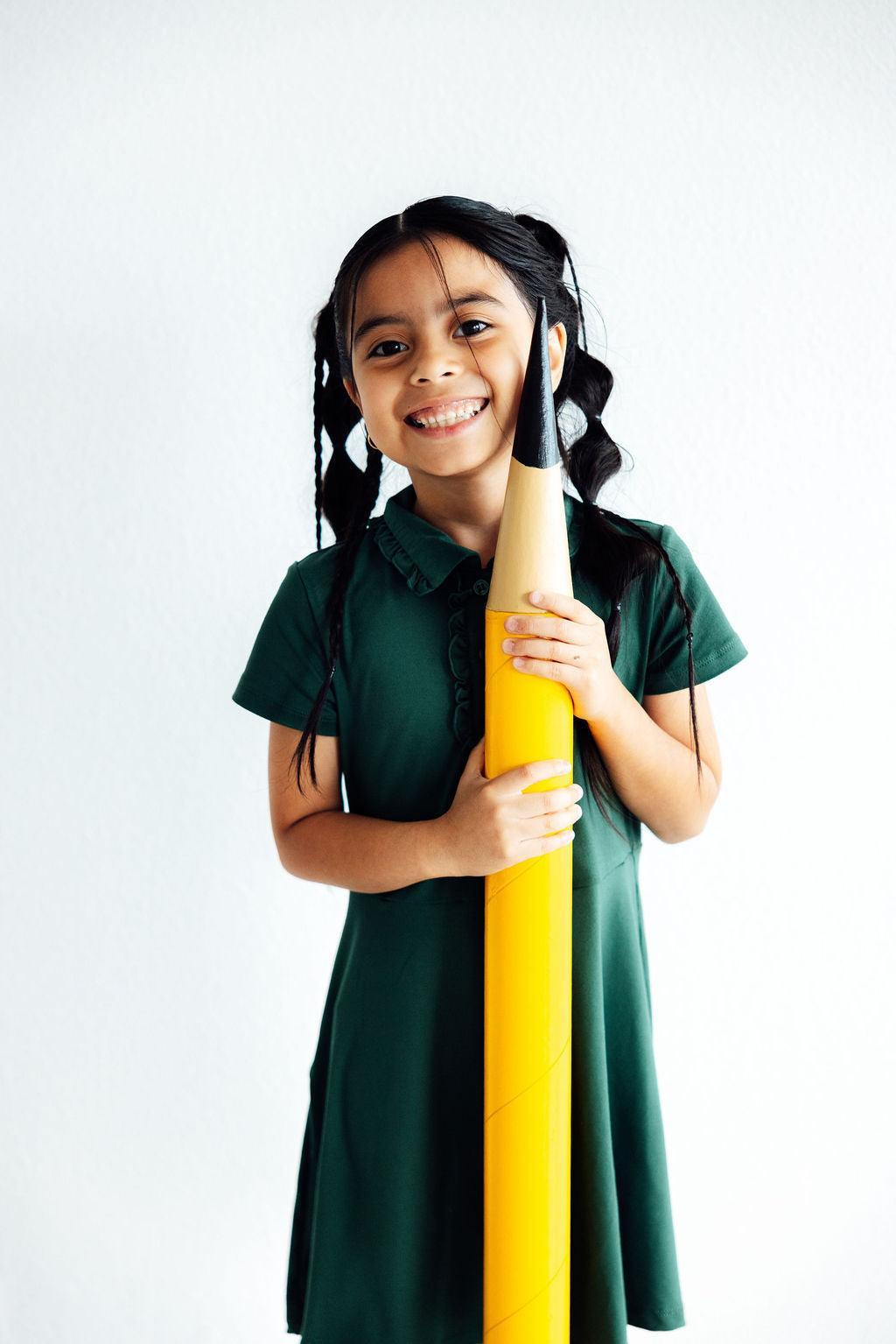 Spruce Short Sleeve Polo Dress