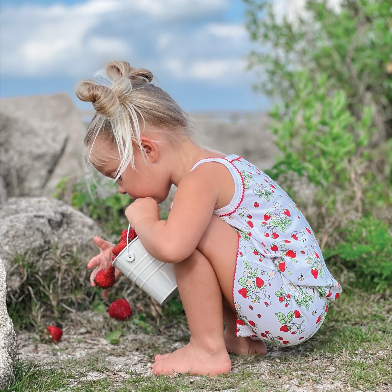 Strawberry Fields Cami Pajama Set