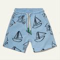 Recycled Cotton Sailboat Kid Short