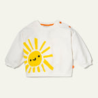 Recycled Cotton Sun Kid Sweatshirt