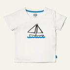 Recycled Cotton Sail Away Kid T-Shirt