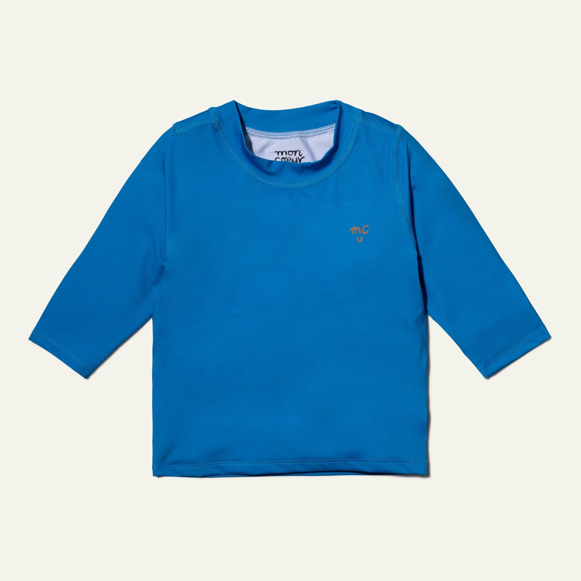 UPF 50+ Recycled Polyester French Blue Baby Rashguard