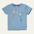 Recycled Cotton Badminton Kid T-Shirt