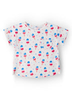 Summer Sweets Ruffle Pocket Tee