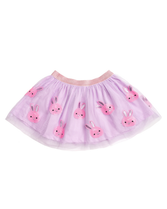 Girls Lavender Bunny Tutu - Dress Up Skirt - Kids Easter Tutu