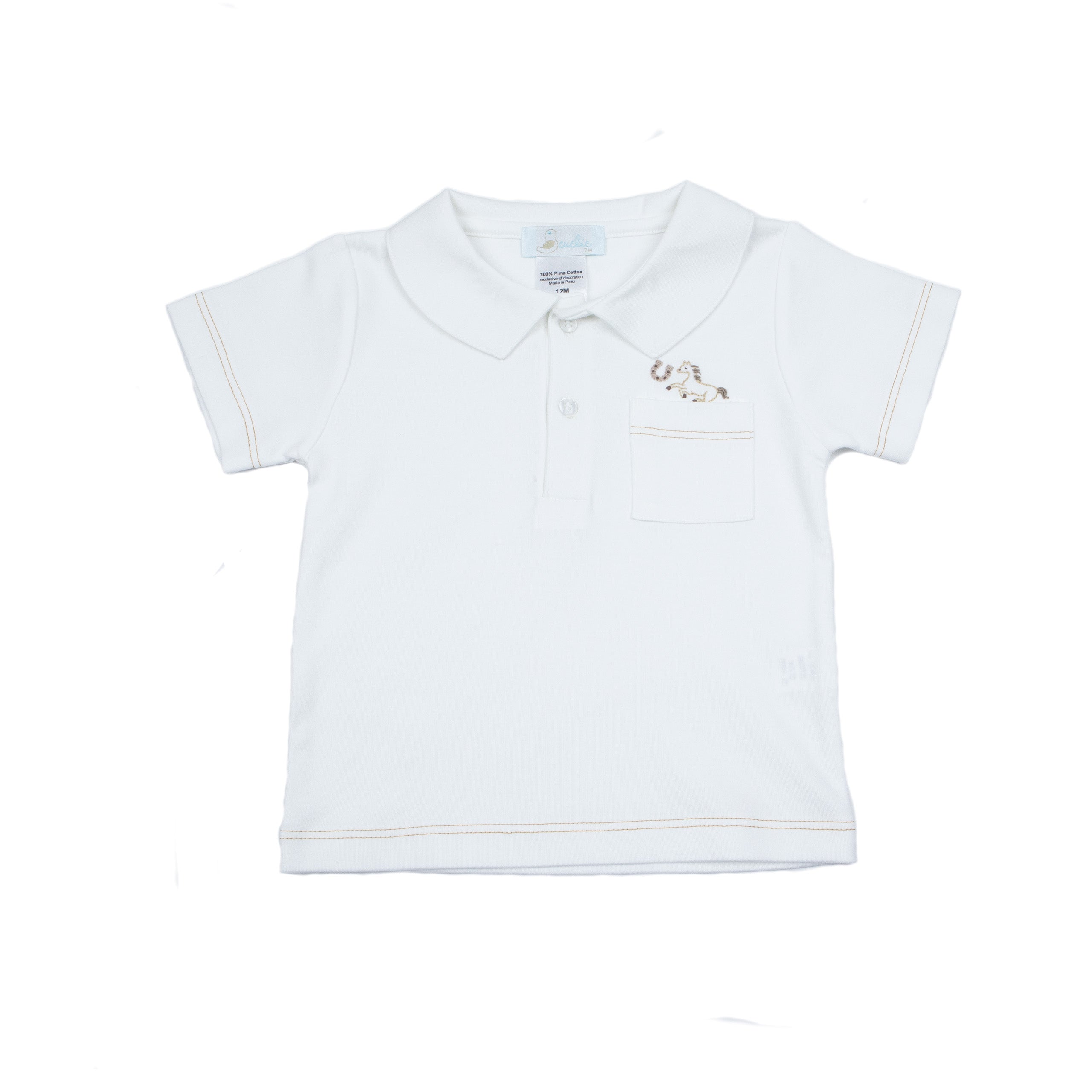 Boy Rodeo Horse Pima Cotton Baby Play Set