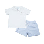 Baby Boy Puppy Pima Cotton Short Play Set