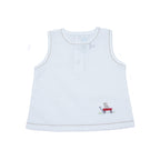 White Pima Cotton Batiste Diaper Set