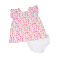 Nena Flutter Sleeve Set, Infant Girls, Pink Multi