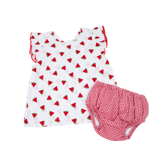 Nena Flutter Sleeve Set, Infant Girls