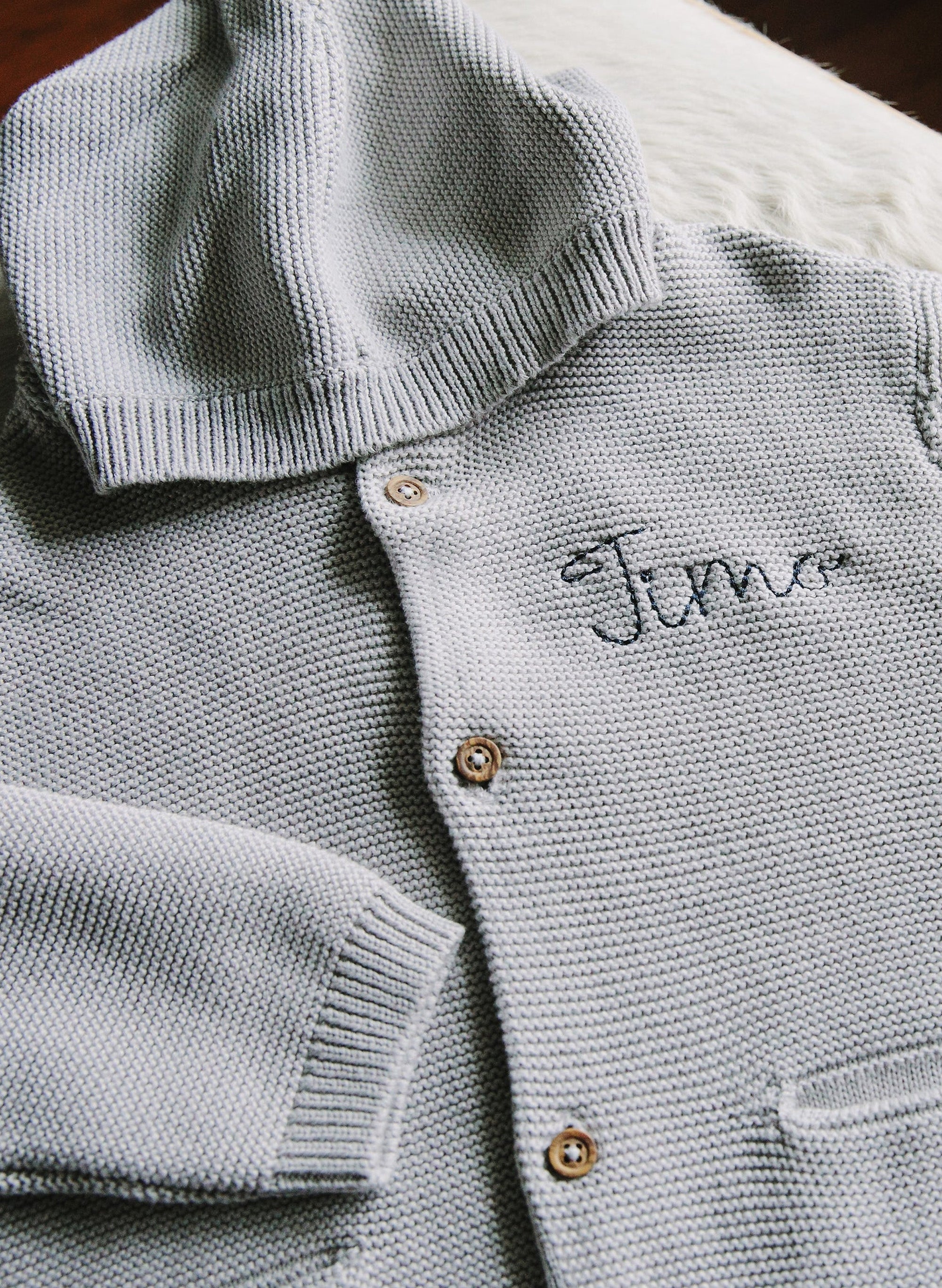 Oragnic William Hooded Knit Cardigan