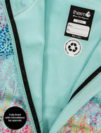 All-Weather Raincoat Hoodie - Rainbow Leopard