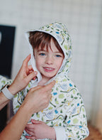 Organic Happy Monkey Bathrobe