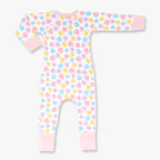 Candy Heart Zip Romper