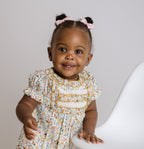 Baby Girls Yellow Floral Dress