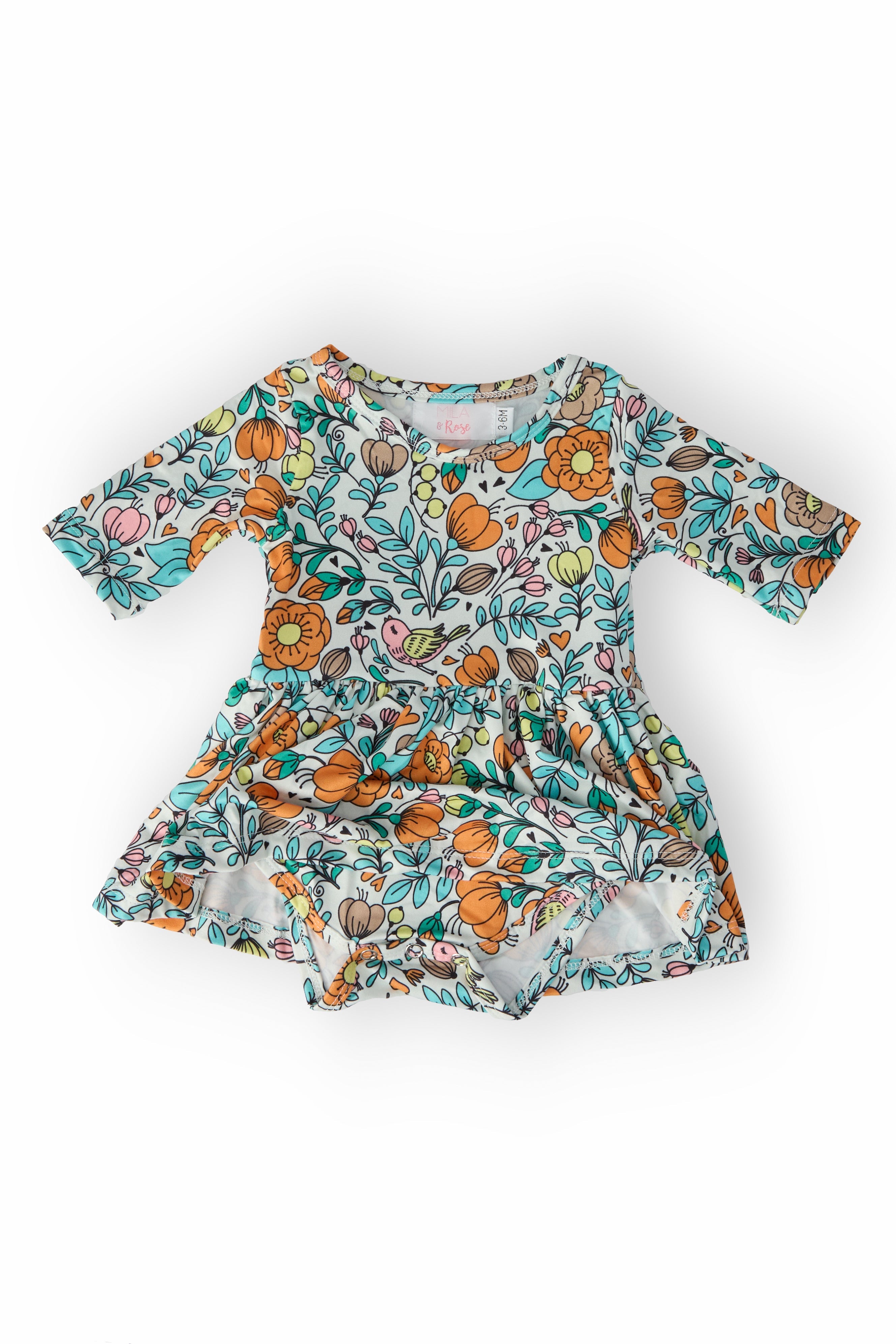 Vintage Vibes Twirl Bodysuit