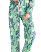 Women's Martinique® Green Banana Leaf PJ Pants