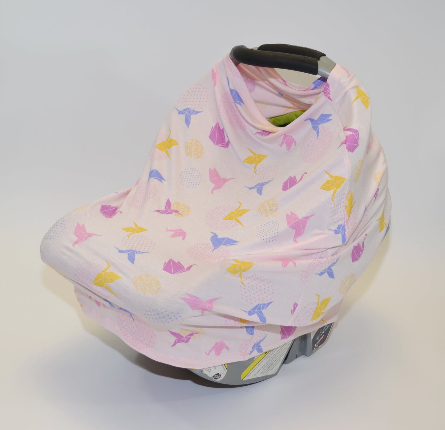 Bamboo Baby Cover & Nursing Poncho (Origami Print)