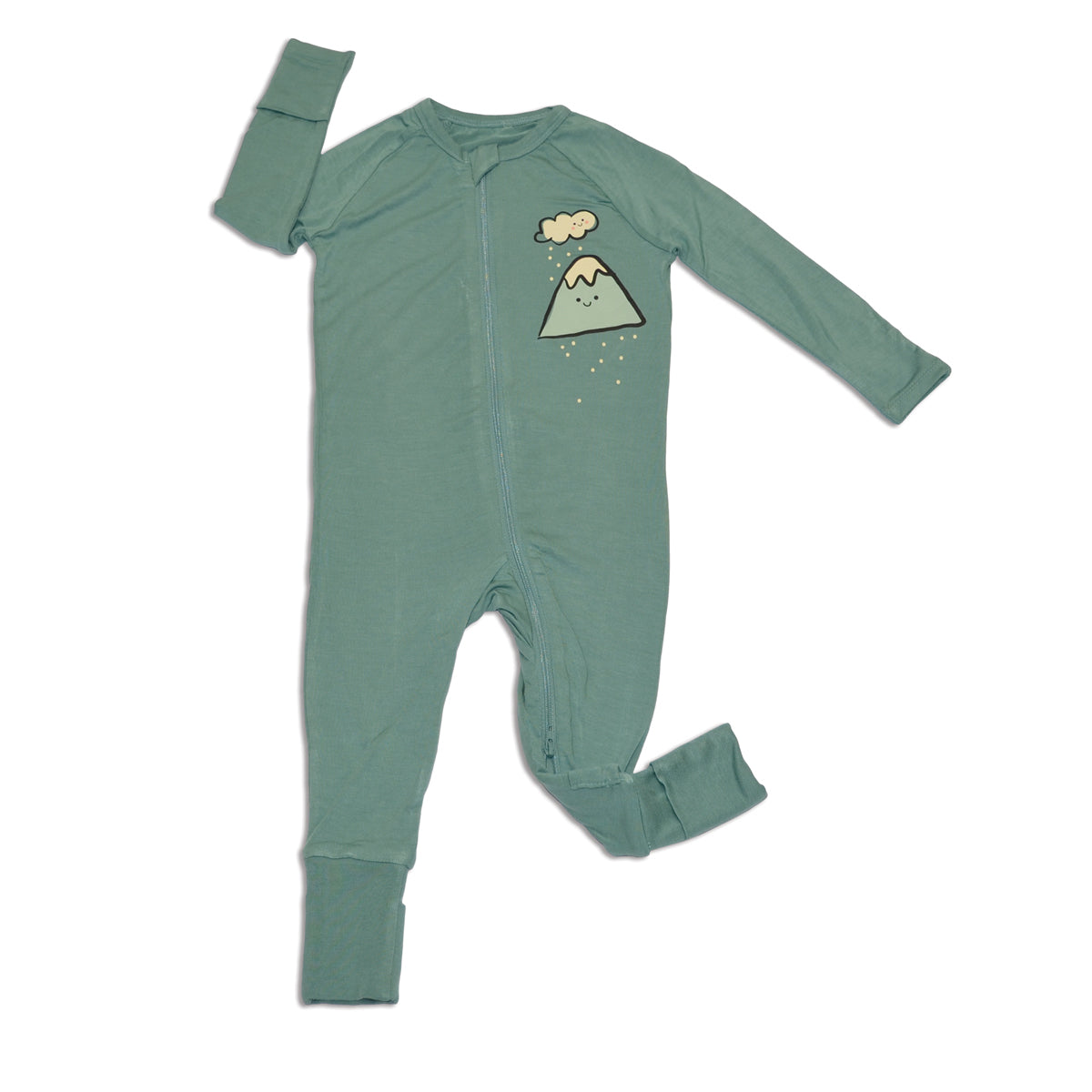 Bamboo Two Way Zipper Romper (West Coast)