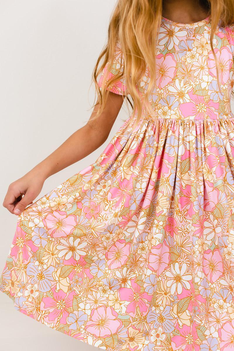Girls Buttercup Twirl Dress with Pockets