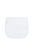 White Bubble Baby Burp Cloth