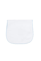 White Bubble Pima Cotton Burp Cloth