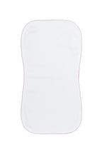 White Bubble Pima Cotton Burp Cloth