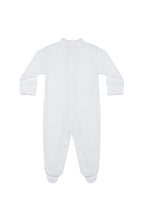 White Bubble Baby Footie