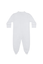 White Bubble Baby Footie
