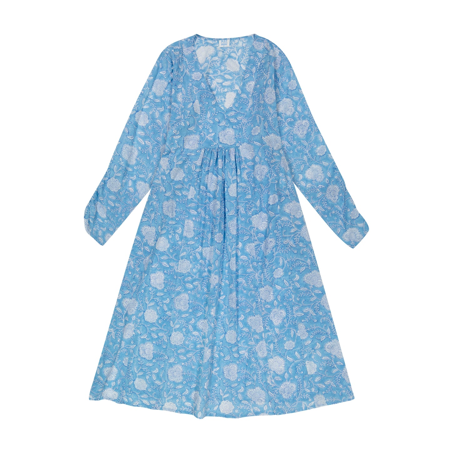 St Barth Women's Kaftan Blue Floral