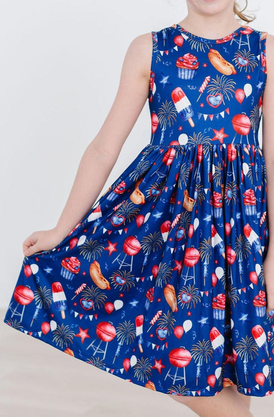 4th of July Twirl Dress
