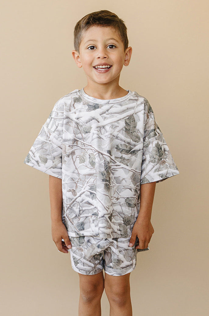 Camo Shorts Set