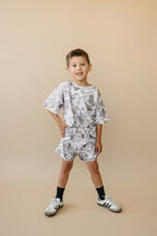 Camo Shorts Set